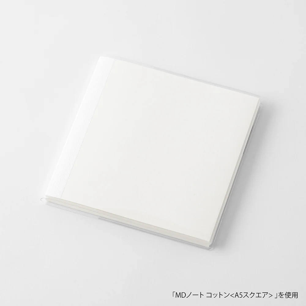 MD Notebook Cover <A5 Square> Clear A - Image 5