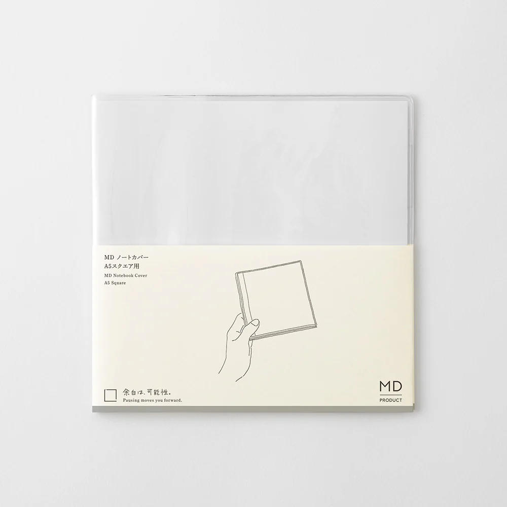 MD Notebook Cover <A5 Square> Clear A - Image 7