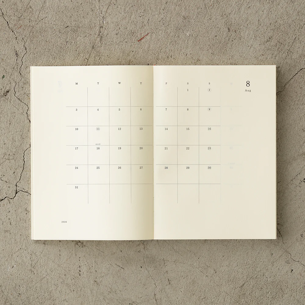 MD Notebook Diary (A5) Thin 2026 - Image 3