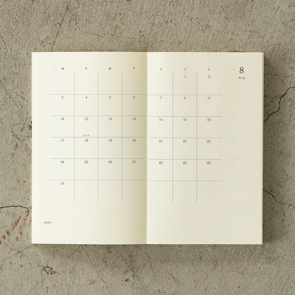 MD Notebook Diary (B6 Slim) 2026 - Image 3