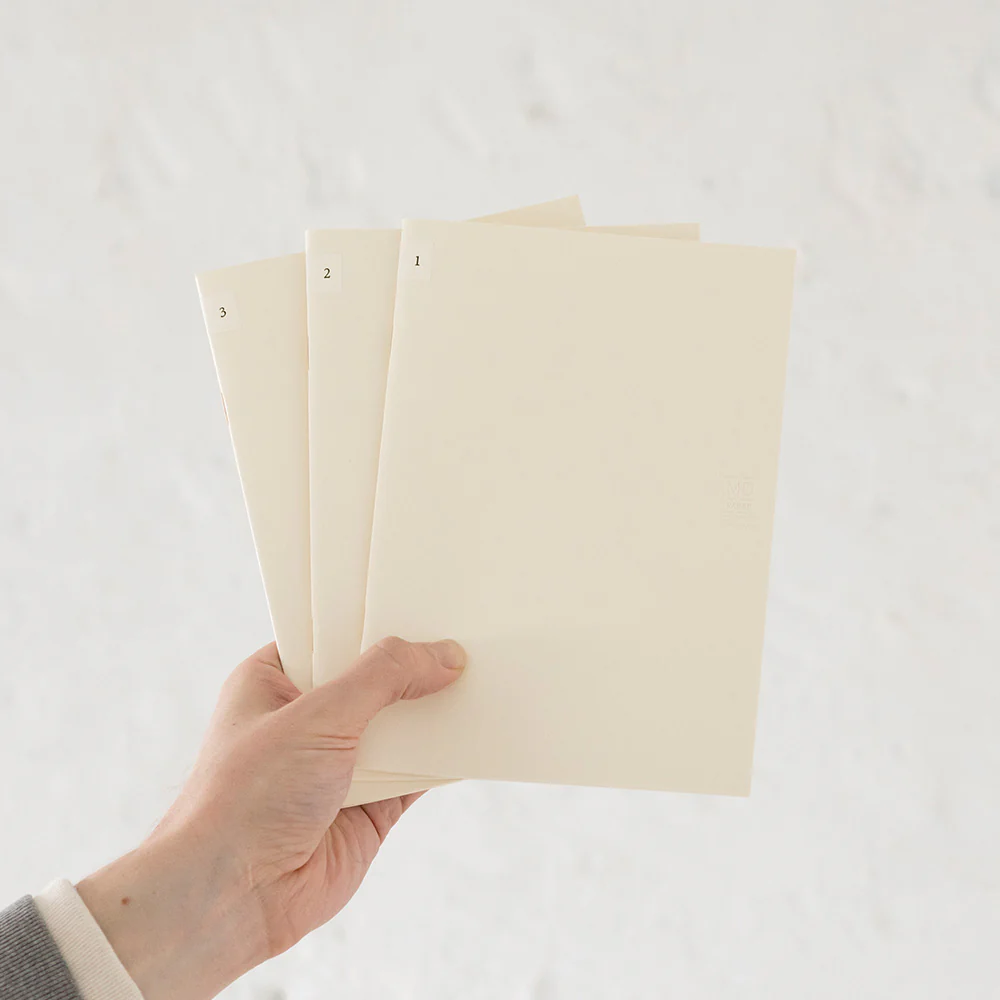 MD Notebook Light <A5> Blank 3pcs Pack A - Image 2