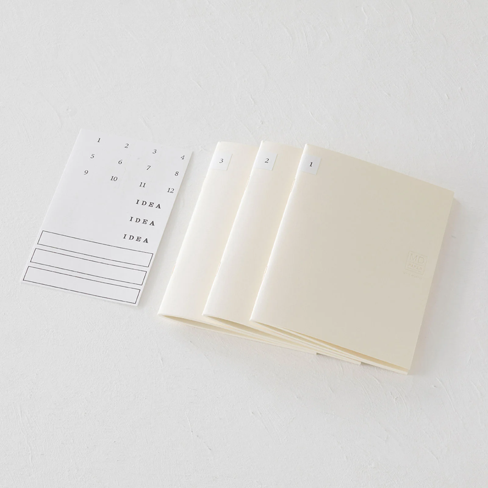 MD Notebook Light A6 - Blank (3pcs/pack) - Image 2