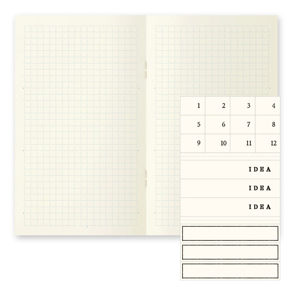 MD Notebook Light <B6 Slim> Grid 3pcs - Image 3