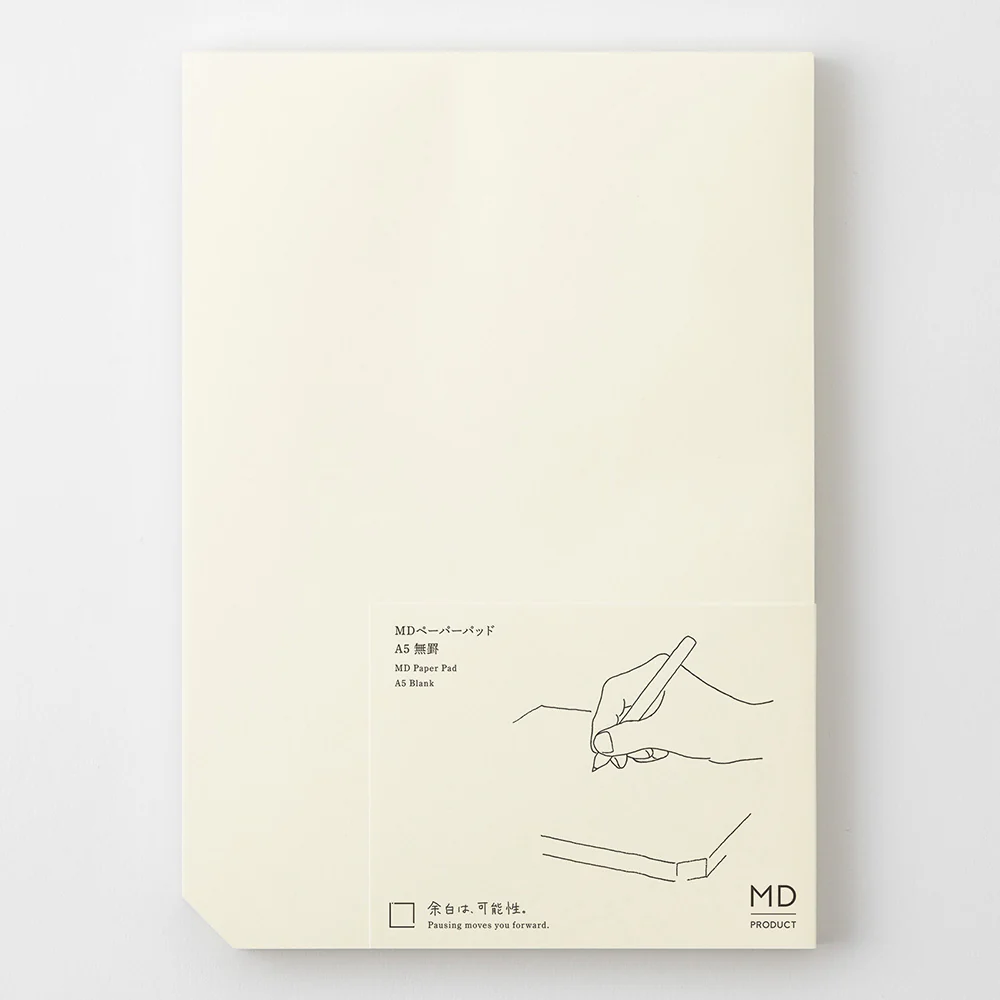 MD Notebook Paper Pad A5 - Blank - Image 7