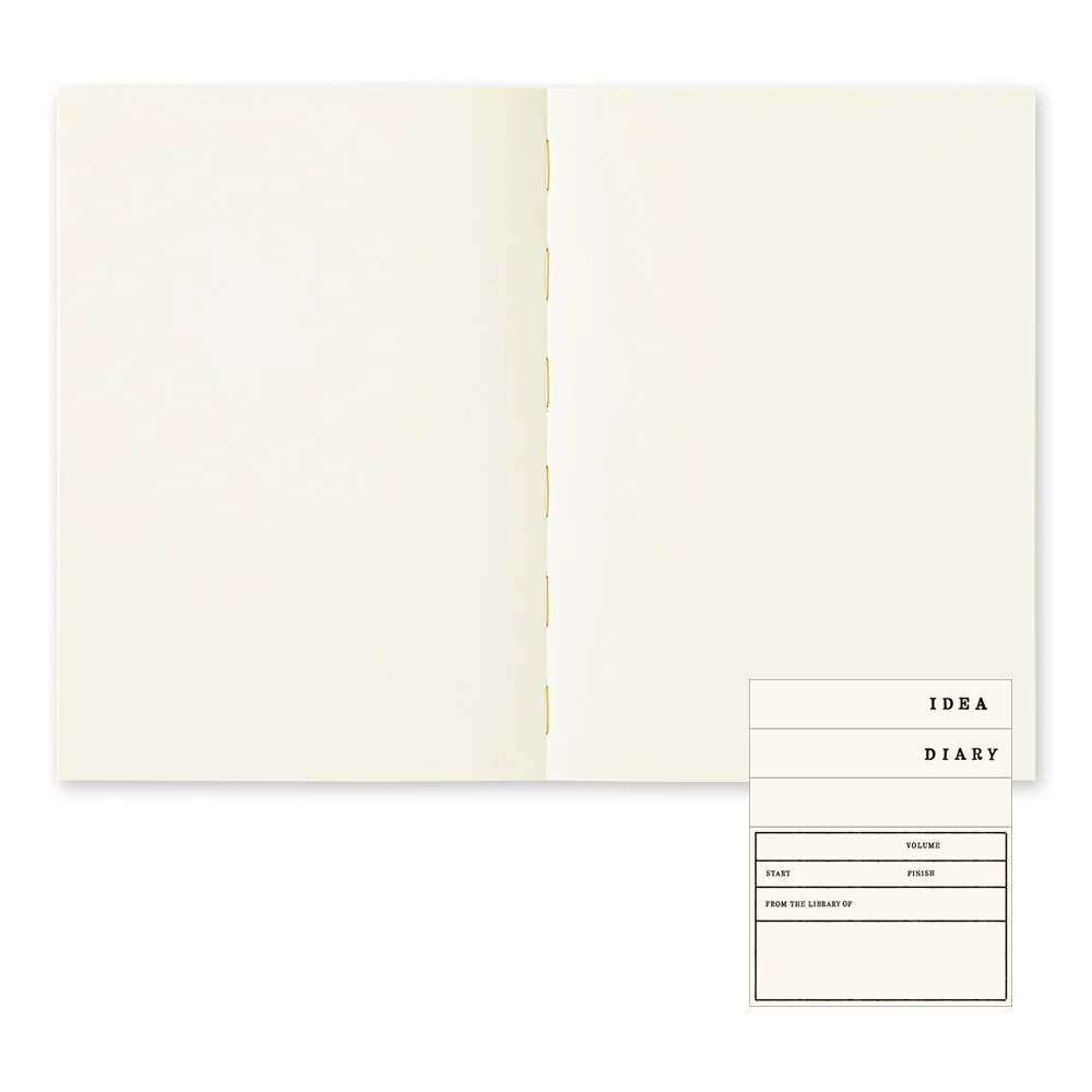 MD Notebook Thick (A5) - Blank - Image 3