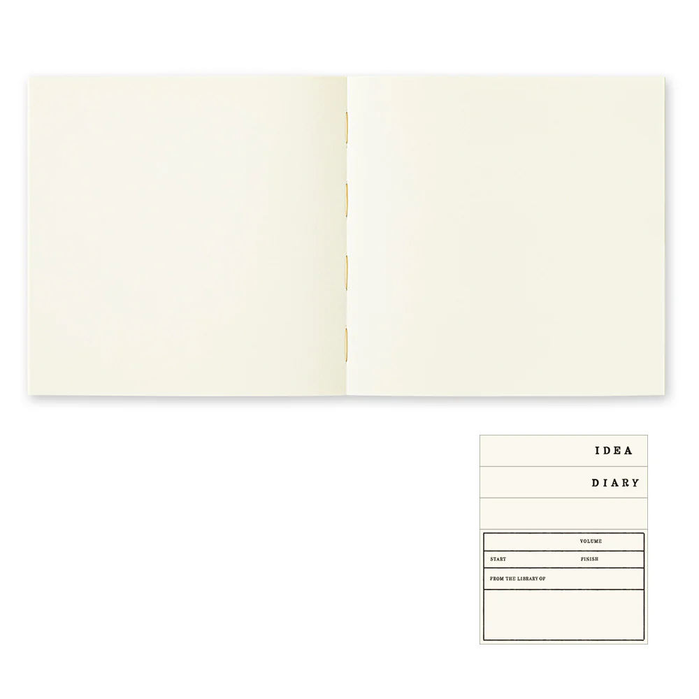 MD Notebook Thick (A5 Square) - Blank - Image 3