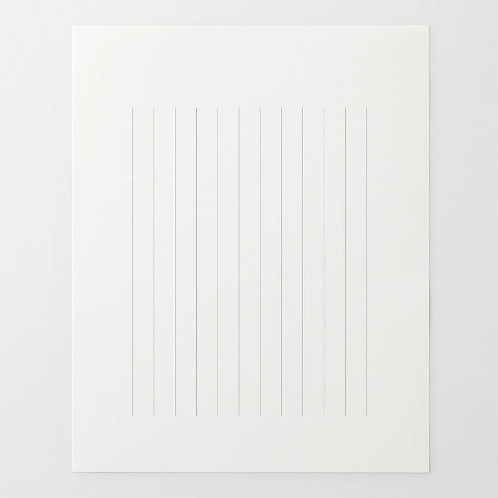 MD Paper Letter Pad Cotton Vertical Ruled Lines A - Image 4