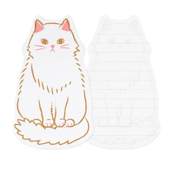 Midori Letter Set Die-Cut Animal - Cat Pattern - Image 4