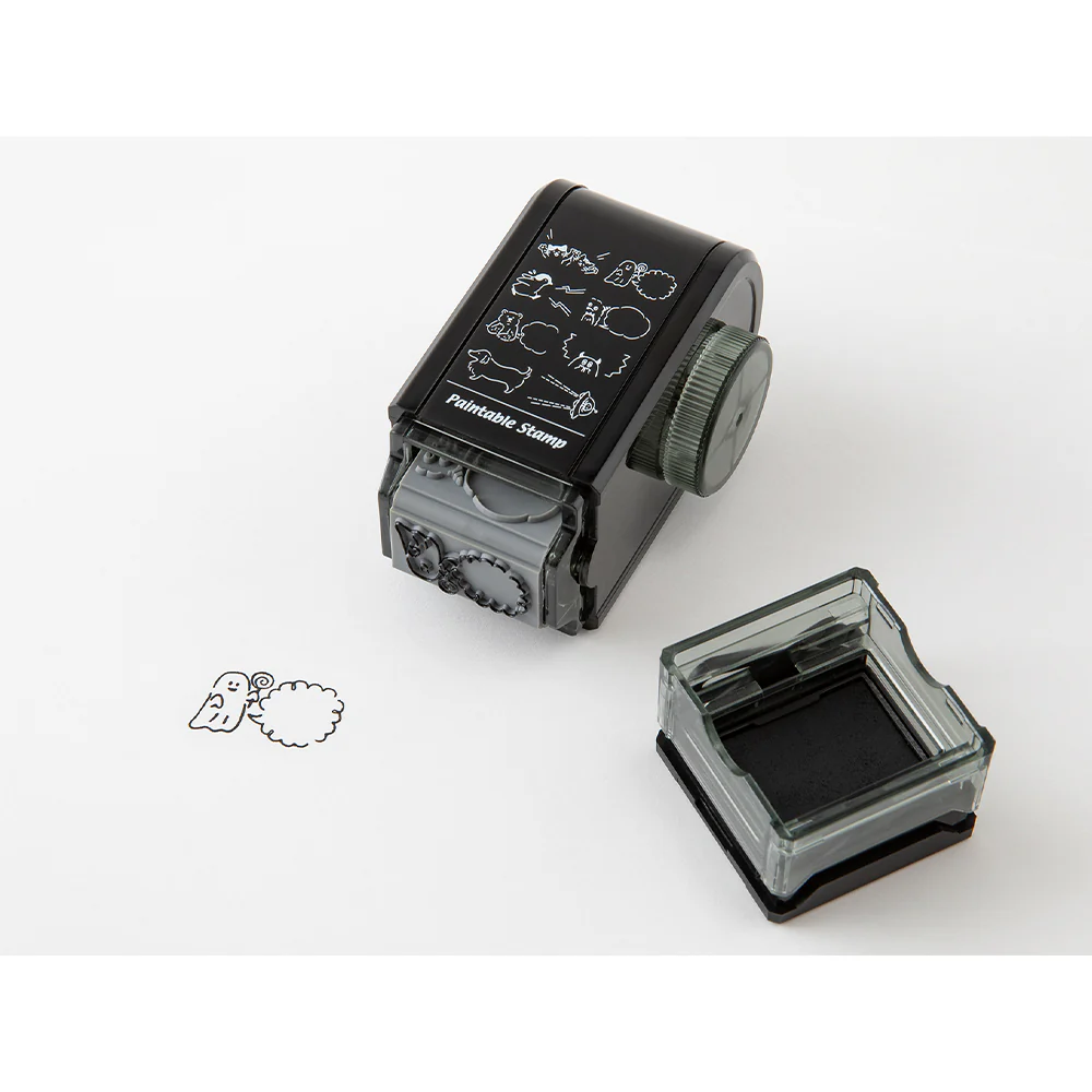 Midori Paintable Rotating Stamp Dial - Speech Bubble - Image 4