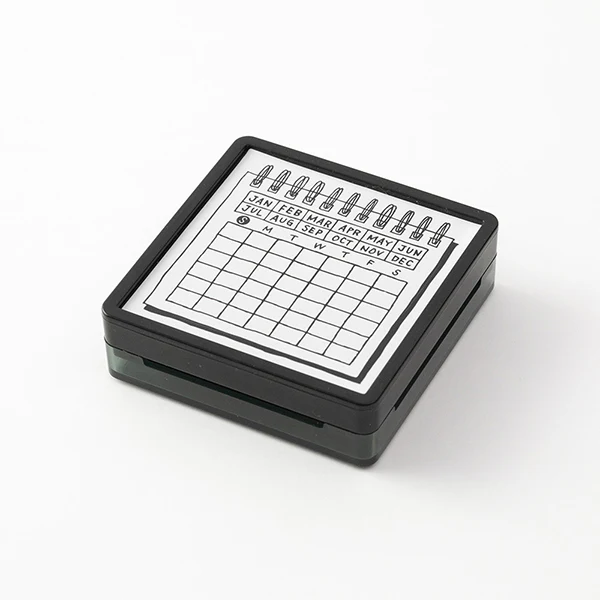 Midori Paintable Stamp Pre-inked Calendar - Image 2