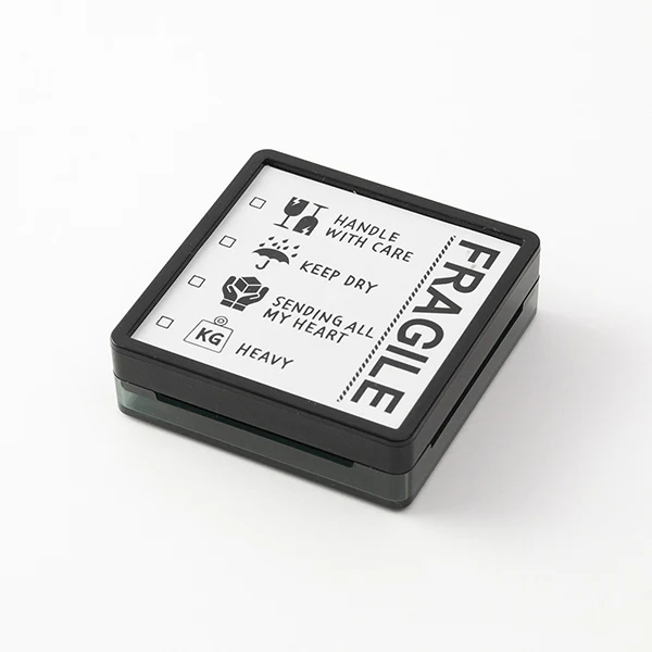Midori Paintable Stamp Pre-inked Fragile - Image 2