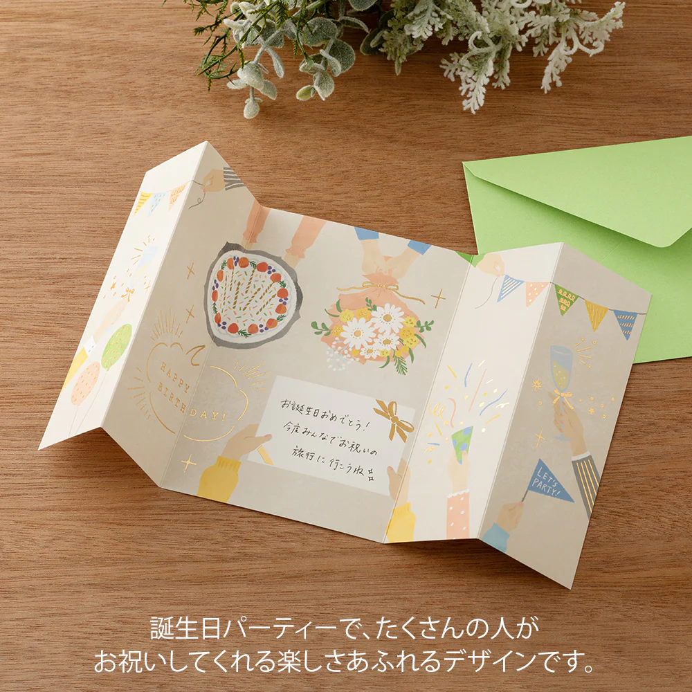 Midori Peel Back and Open Card - Image 8