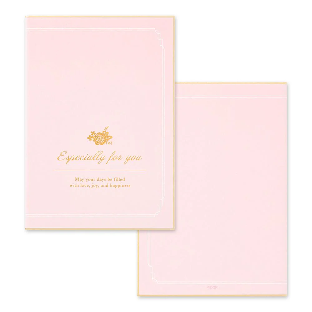 Midori Wreath Foldable Signature Board B6 With Envelope (For 10 People) - Image 2
