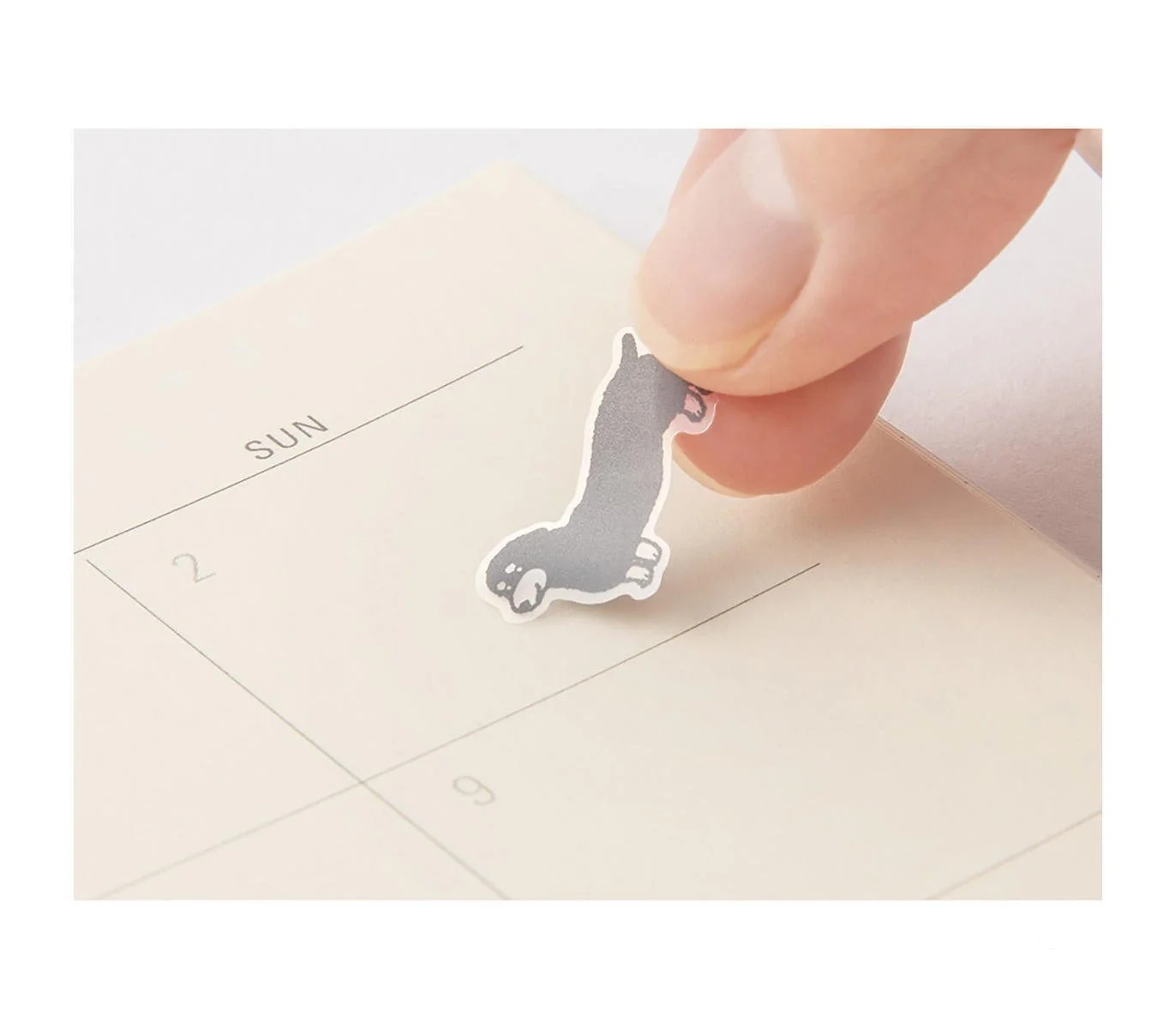Midori Notebook Sticker - Dogs - Image 3
