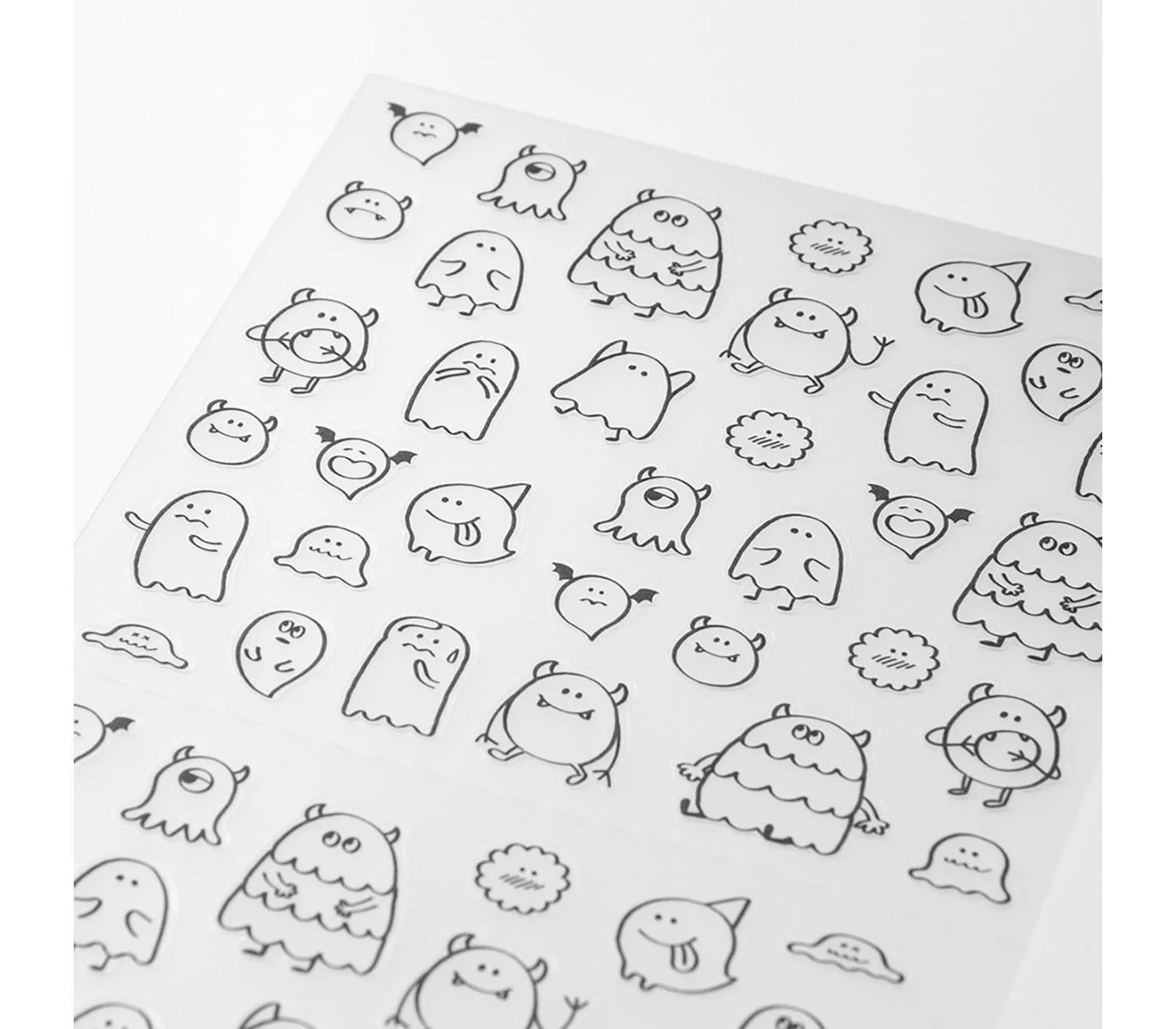 Midori Notebook Sticker - Monsters - Image 3