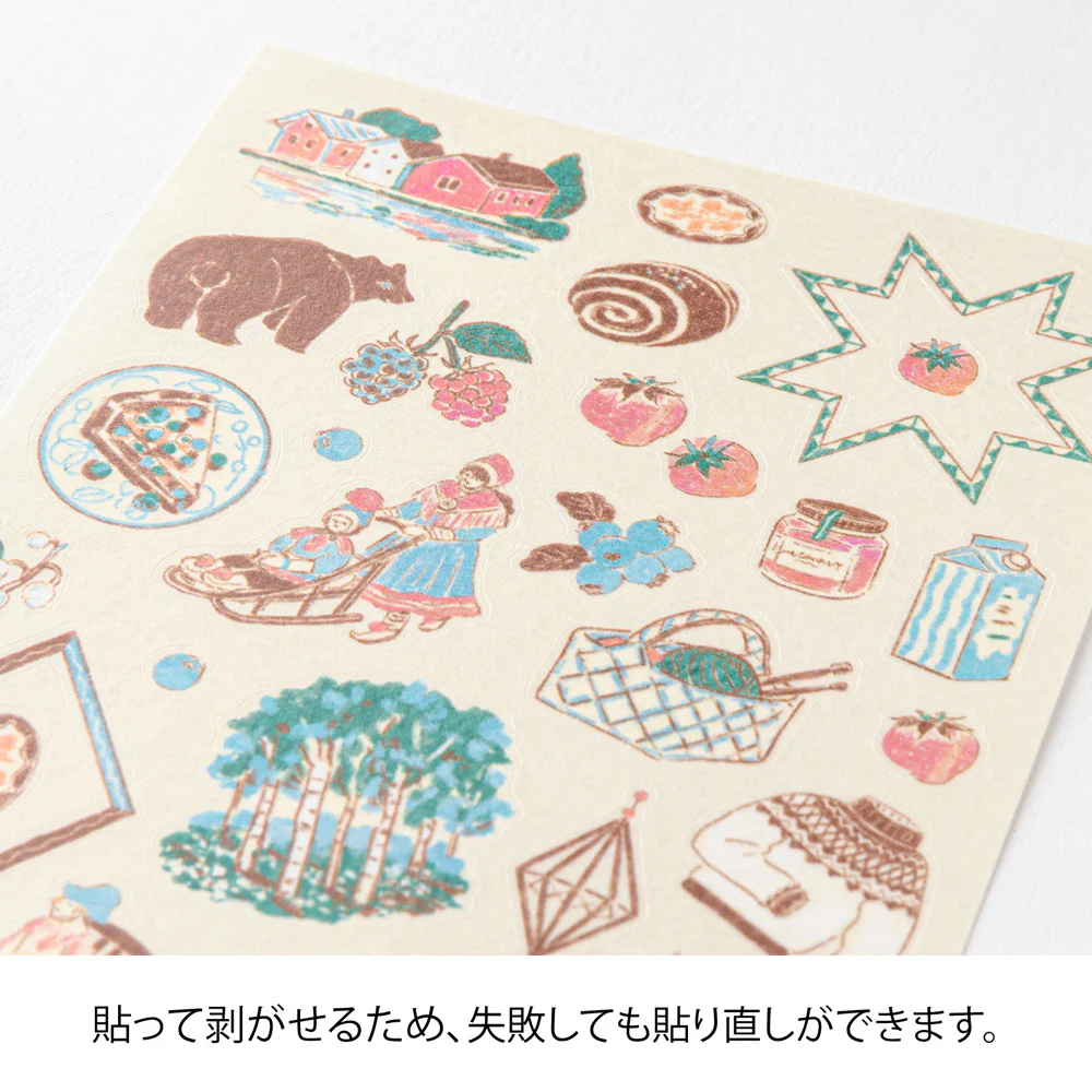 Midori Sticker 2714 Finnish Motifs - Image 3