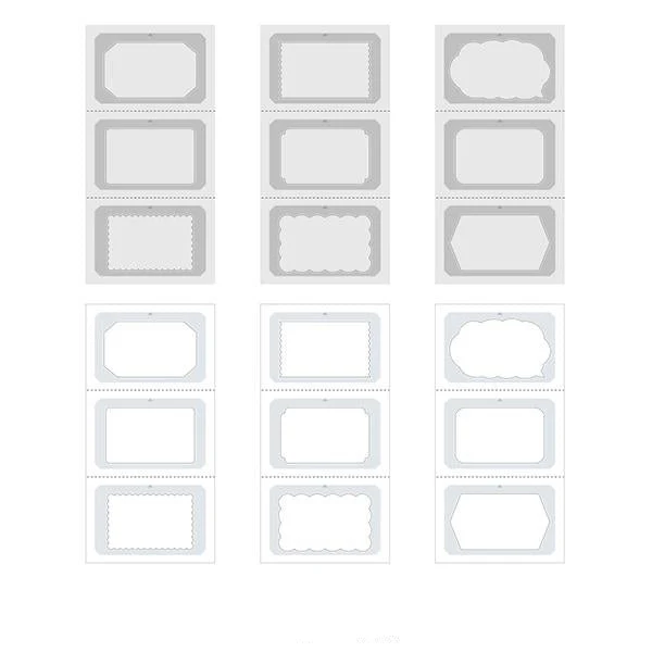 Midori Stickers Book For Paintable Stamp - Natural Colors - Image 4