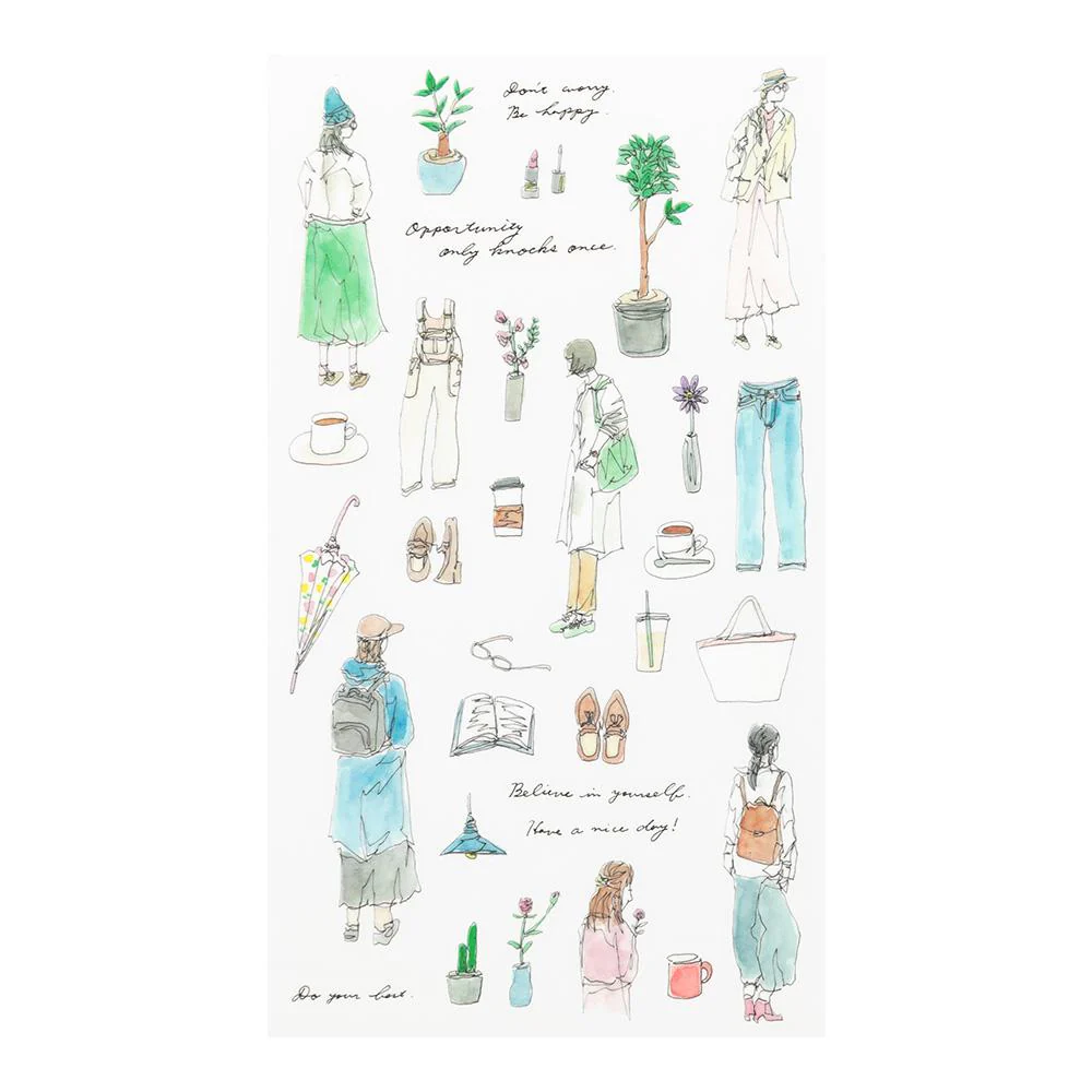 Midori Transfer Sticker - Fashion Motifs - Image 2