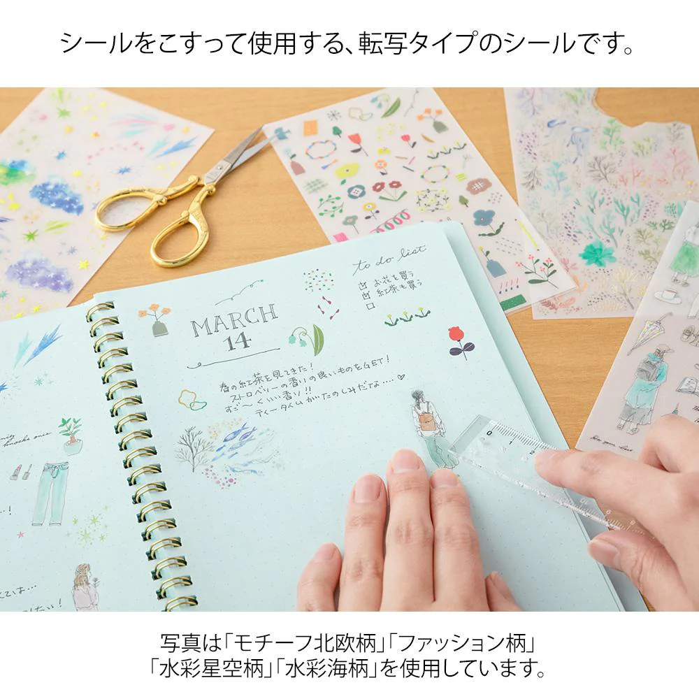 Midori Transfer Sticker - Fashion Motifs - Image 6