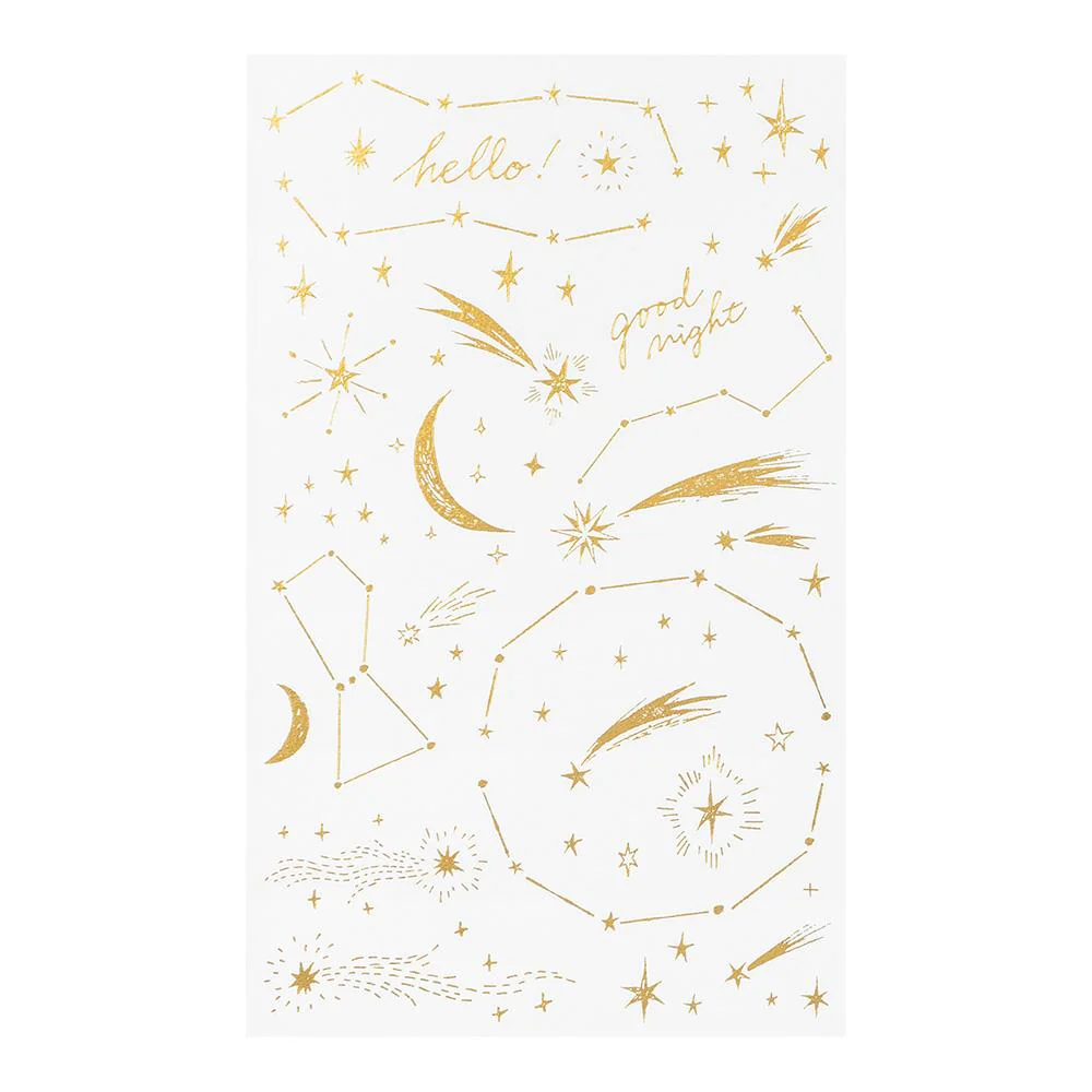 Midori Foil Transfer Sticker - Star - Image 2