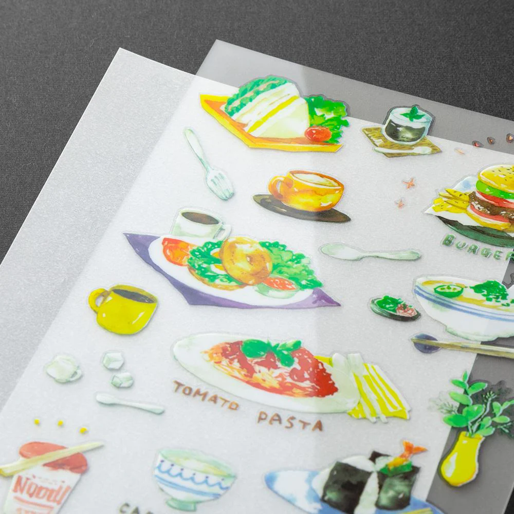 Midori Transfer Sticker - Lunch Motifs - Image 3