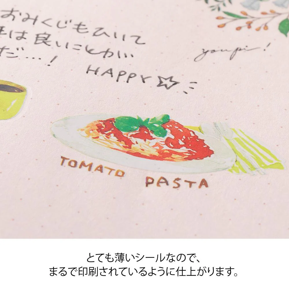 Midori Transfer Sticker - Lunch Motifs - Image 4