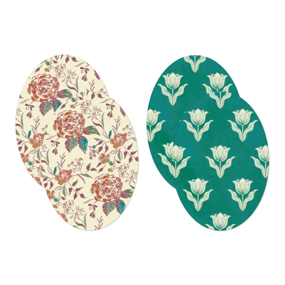 Midori Yuka Takamaru Decoration Stickers - Dark Red - Image 5