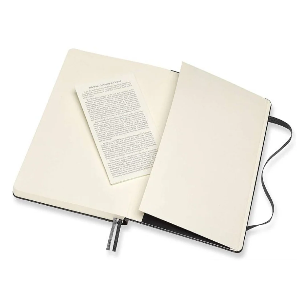 Moleskine Hardcover Classic Notebook - Ruled / Large / Black - Image 11