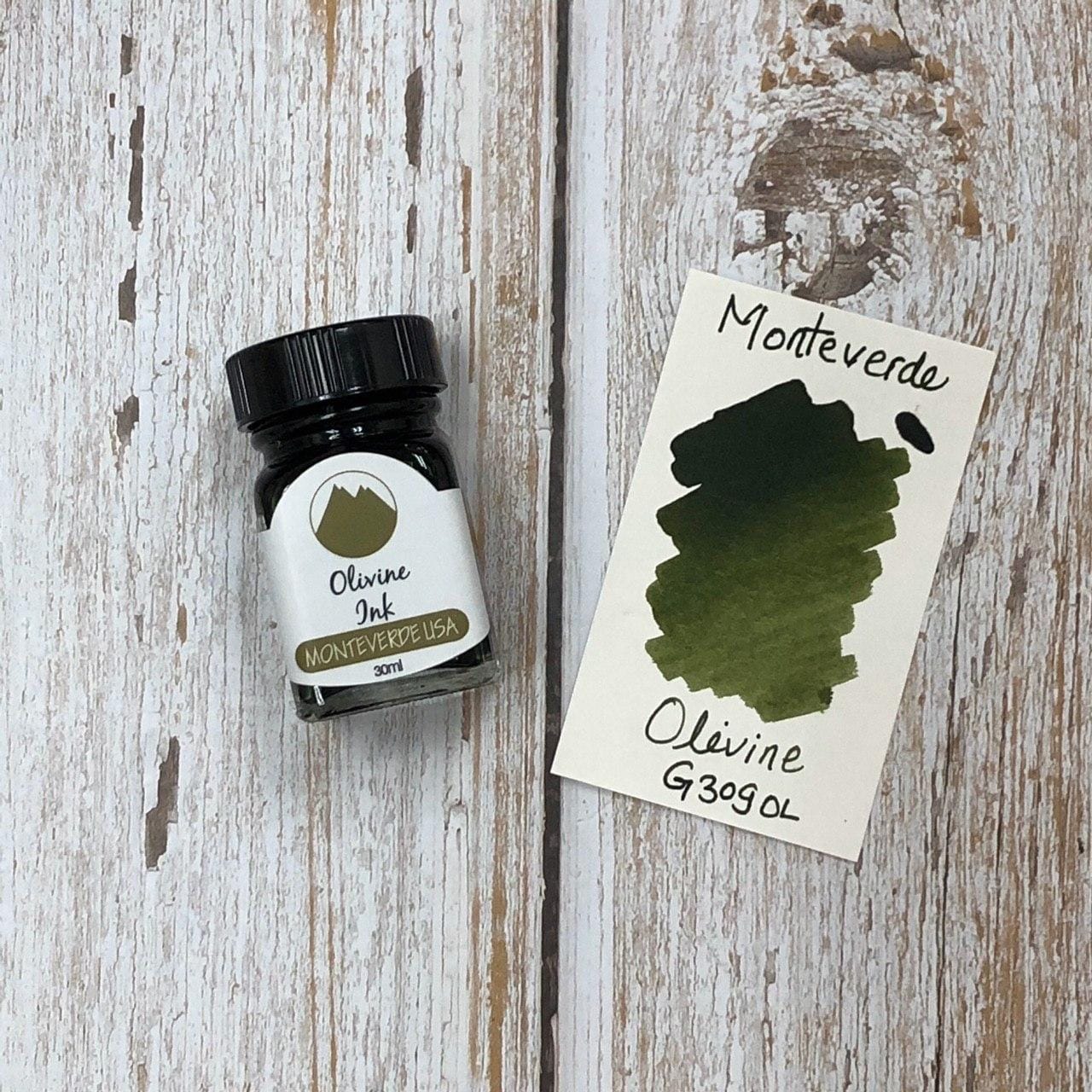 Monteverde 30ml Ink Bottle Olivine - Image 2