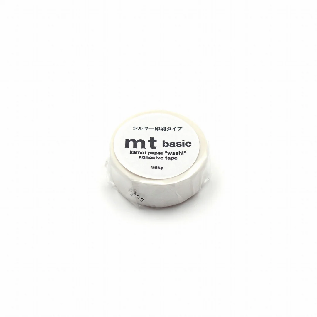 MT 1P Kamoi Washi Tape - Silky White - Image 2