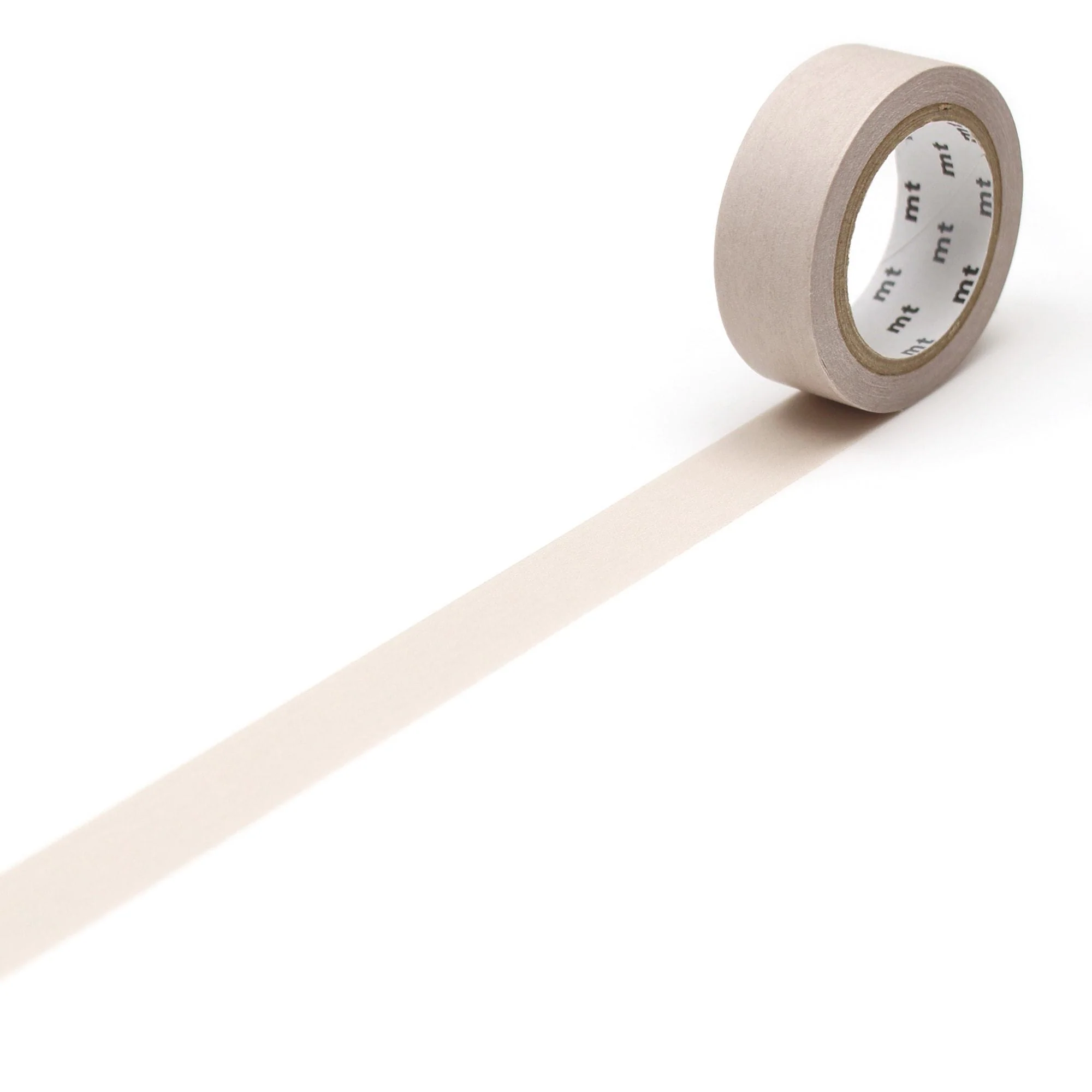 MT Masking Tape Basic Washi Tape - Pastel Cocoa 7m - Image 2
