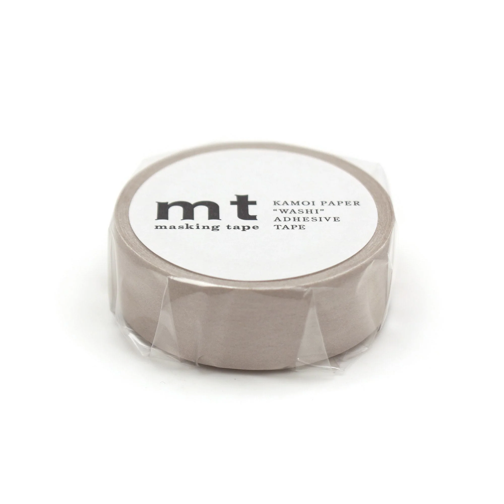 MT Masking Tape Basic Washi Tape - Pastel Cocoa 7m - Image 3