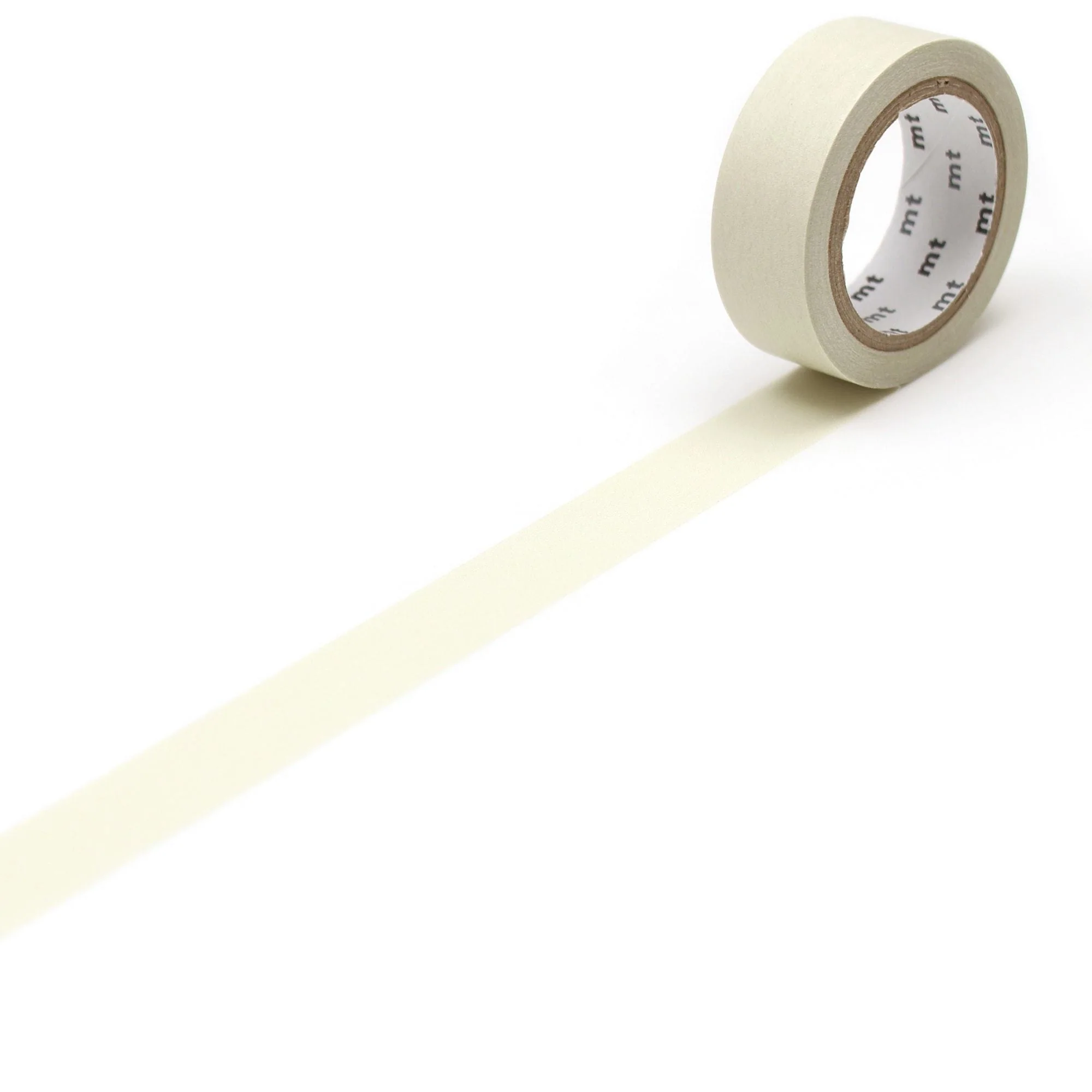MT Masking Tape Basic Washi Tape Pastel - Ivory 7m - Image 2