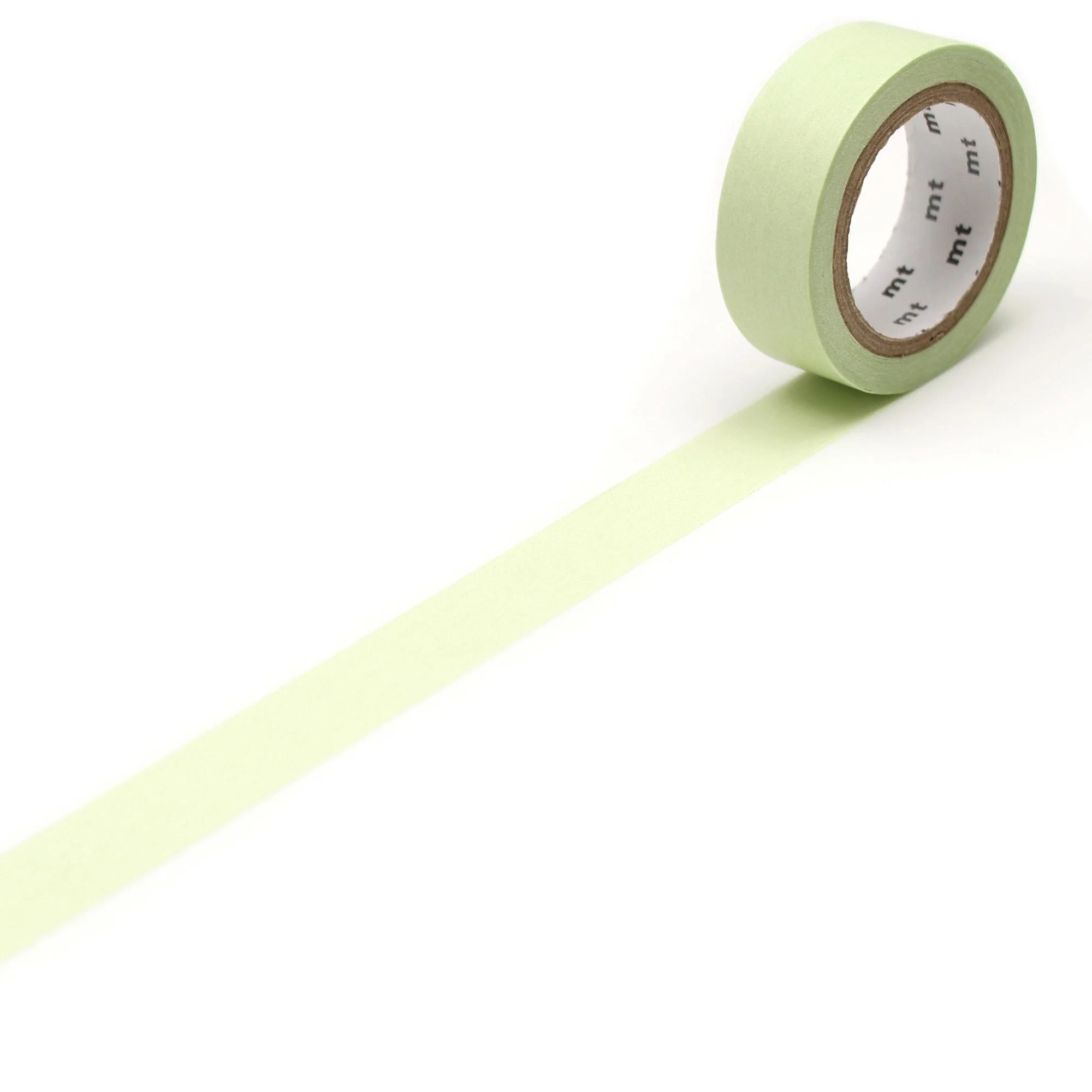 MT Basic Washi Tape - Pastel Leaf 7m - Image 2