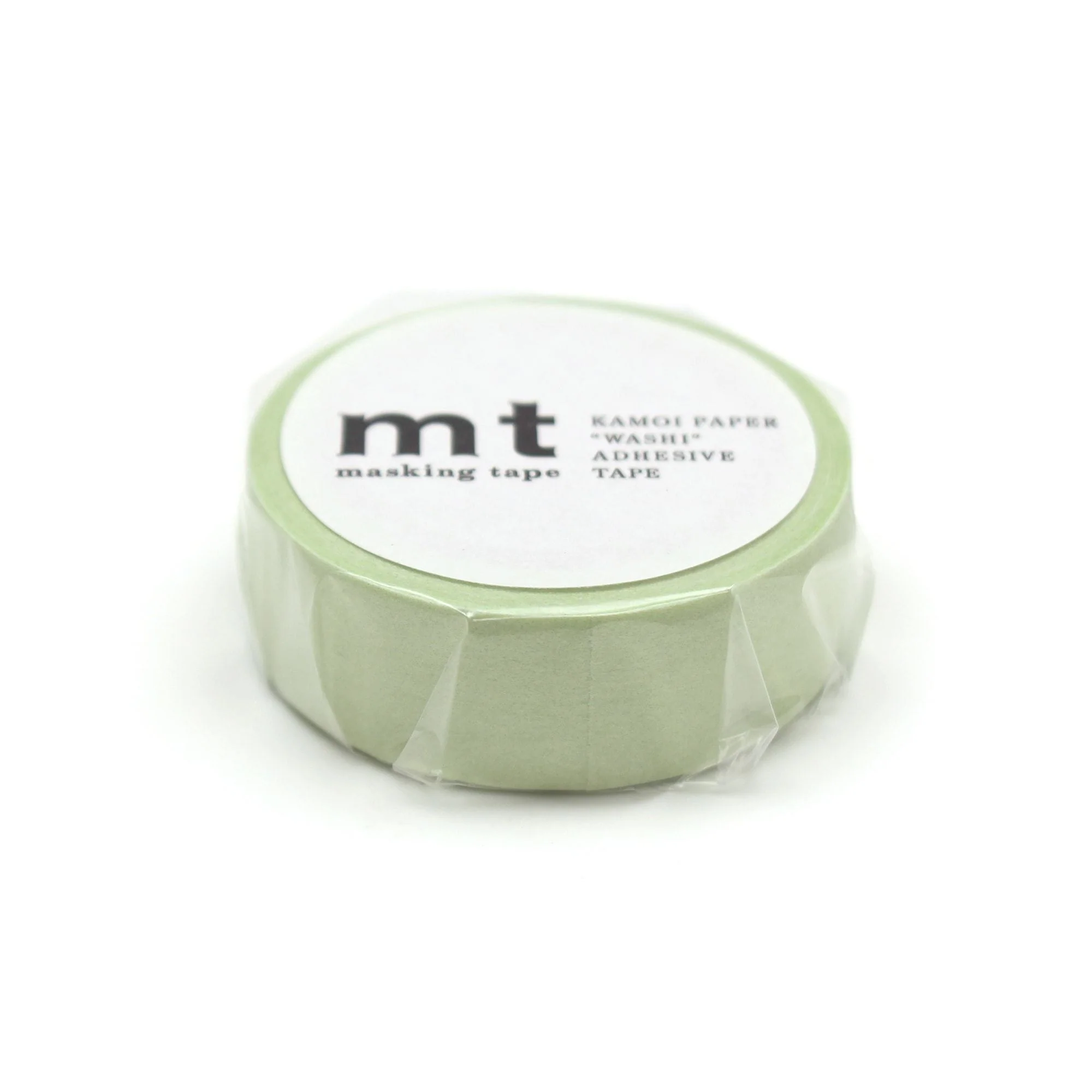 MT Basic Washi Tape - Pastel Leaf 7m - Image 3