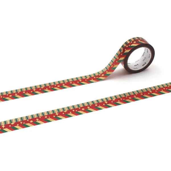 MT Christmas 2025 Washi Tape – Happy Color Pattern - Image 2