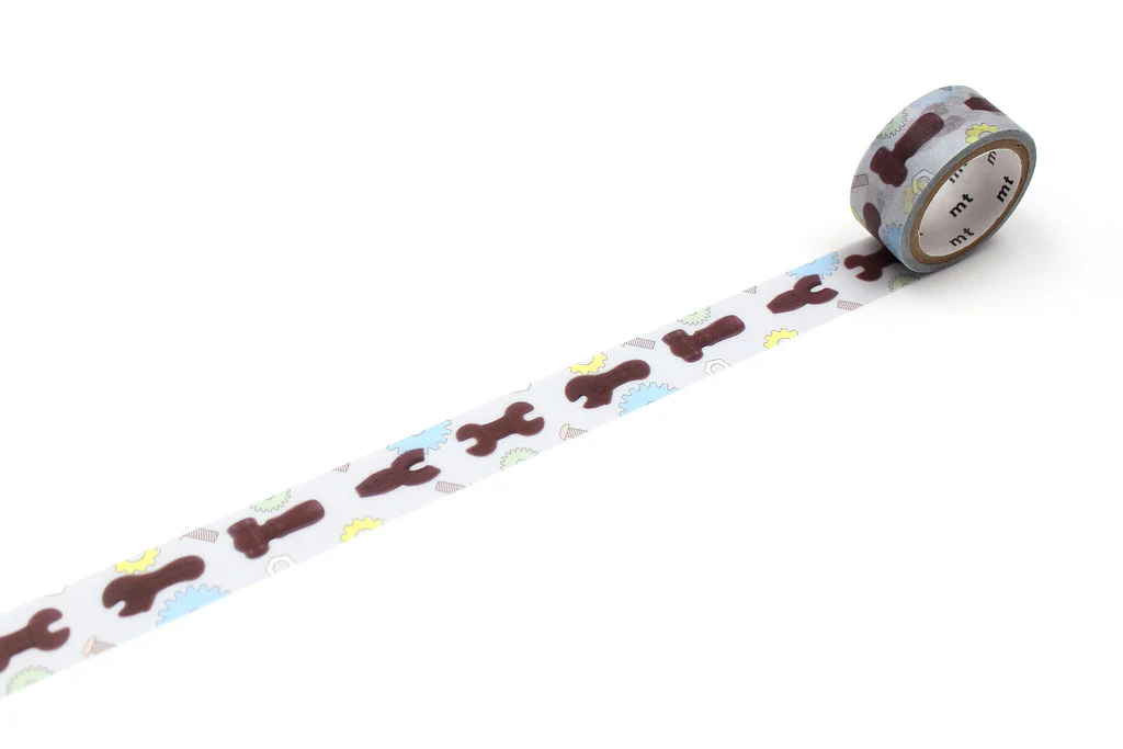 MT x Dagashi Washi Tape - Tool Chocolate - Image 4