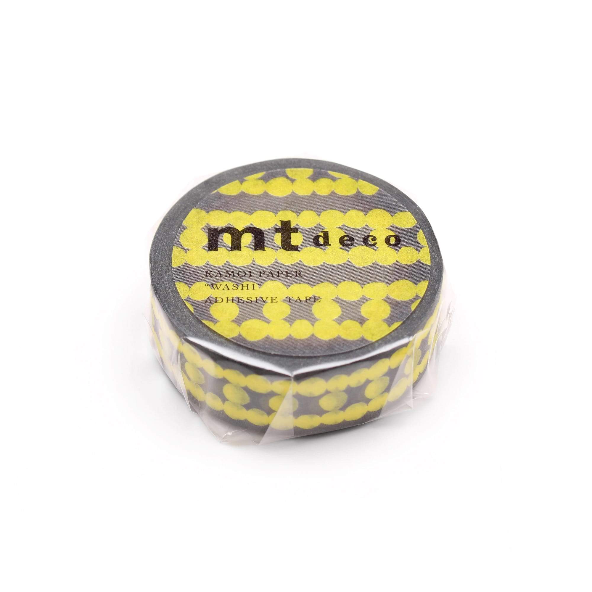 (DC) MT Deco Washi Tape Ladder Dot Yellow - Image 3