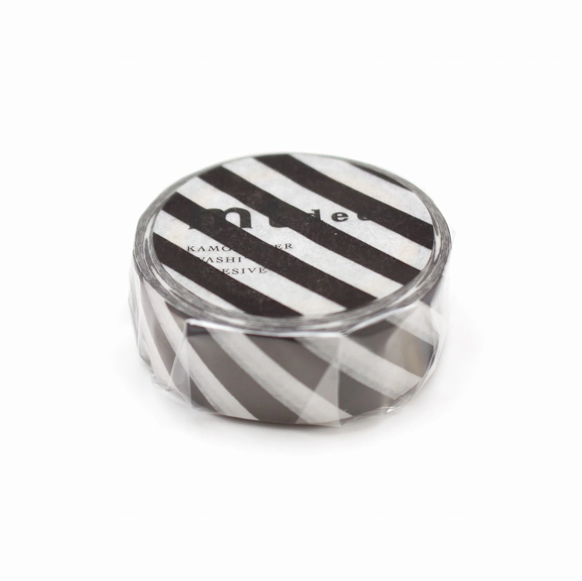 MT Deco Washi Tape - Stripe Black 2 - Image 3