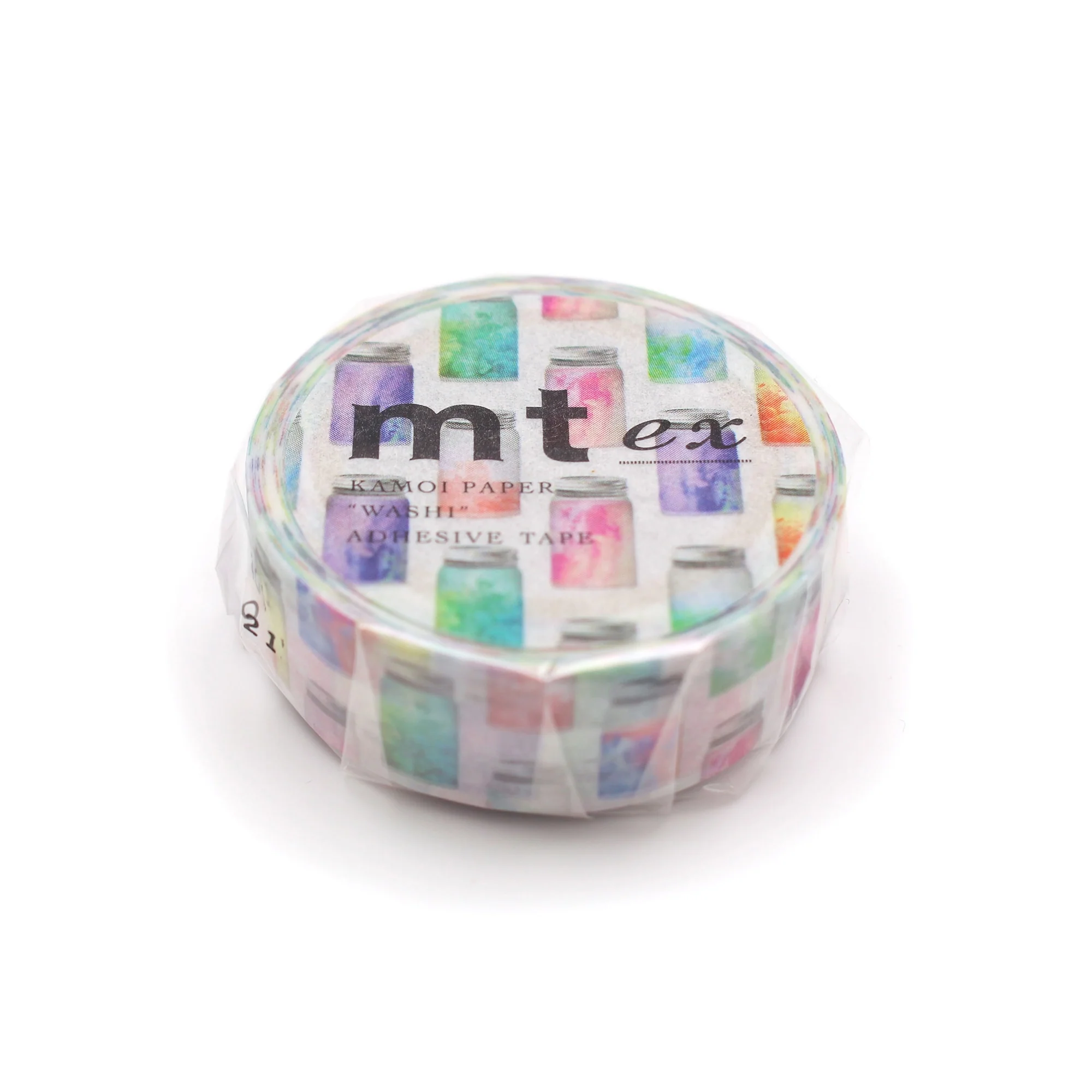 MT EX Washi Tape - Colorful Jar - Image 3