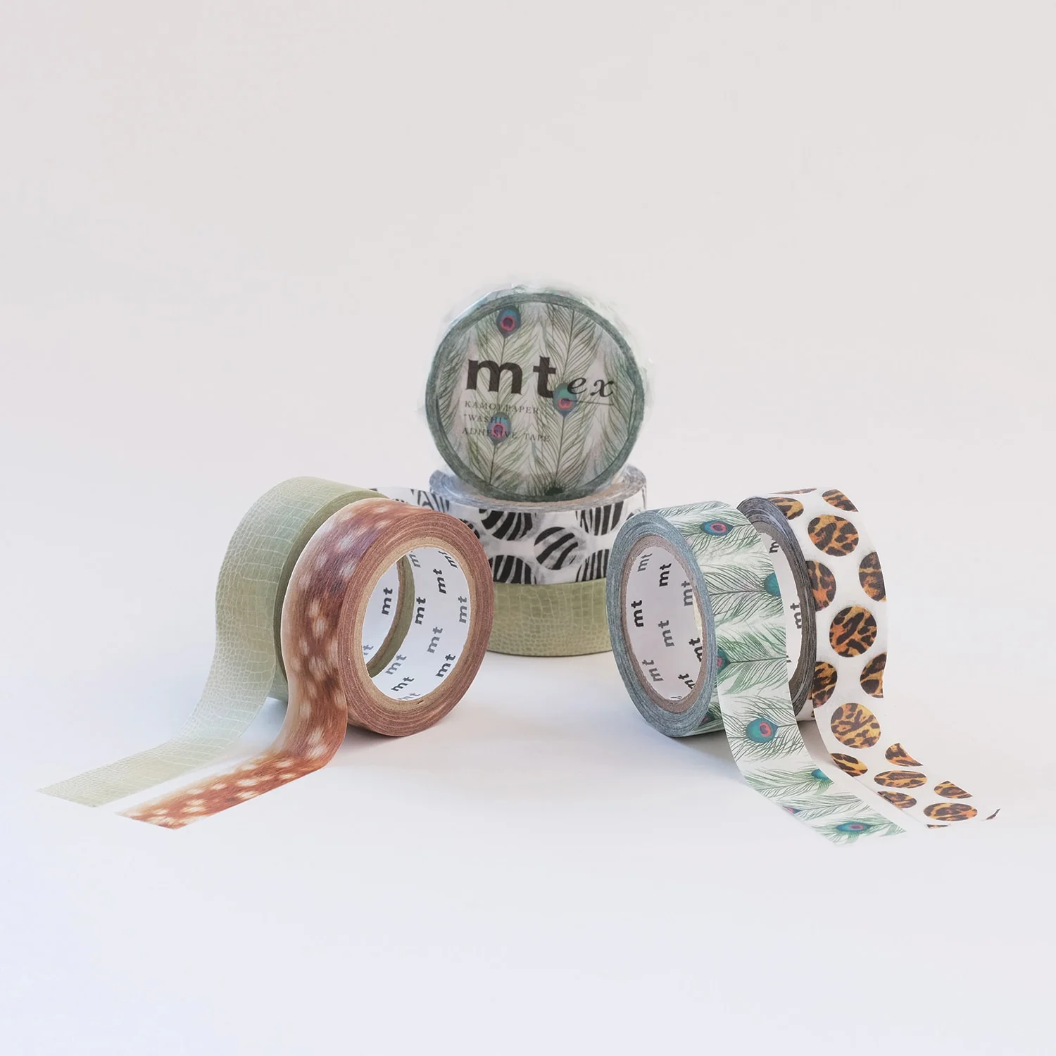 MT EX Washi Tape Dot Zebra - Image 4