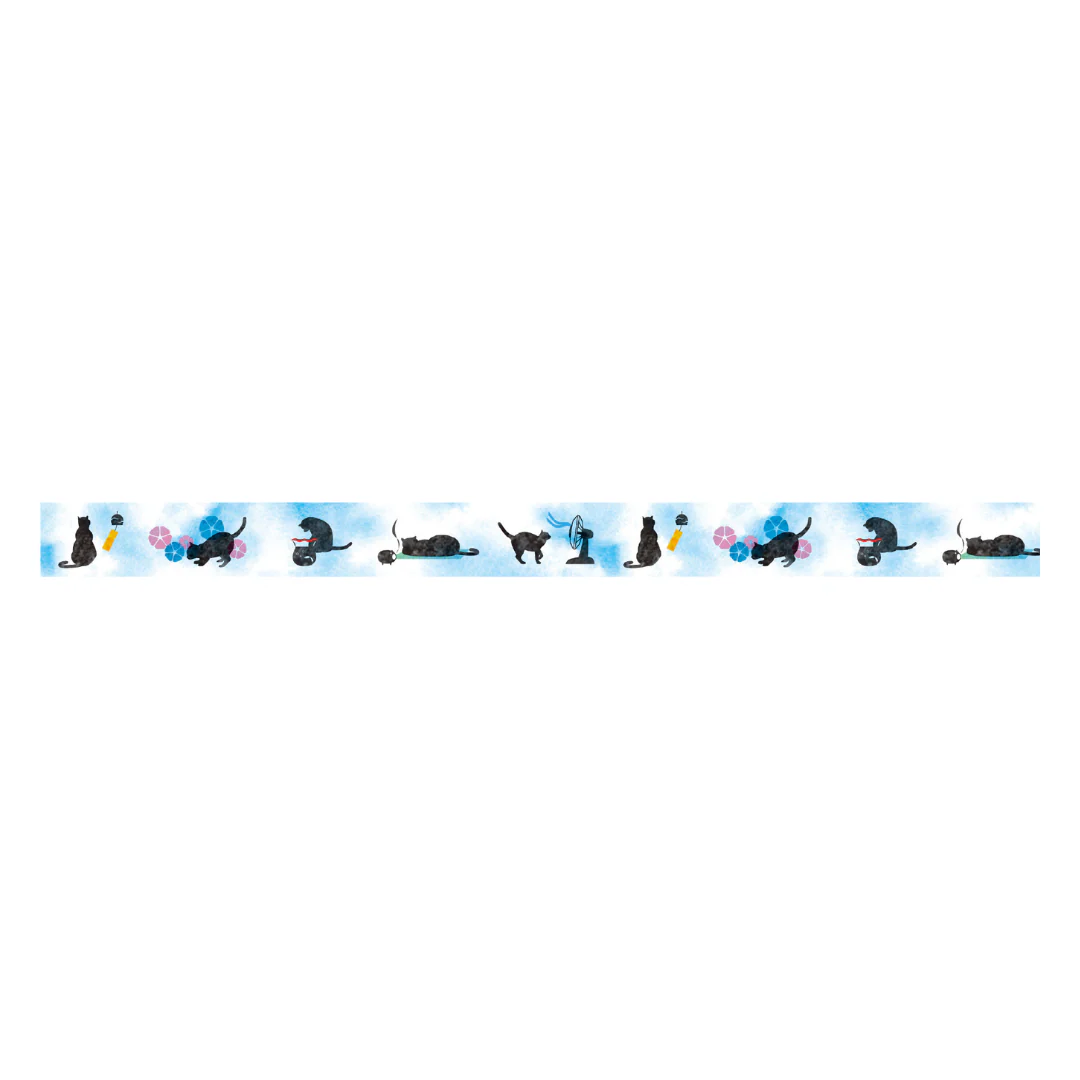 MT EX Washi Tape - Summer Cat - Image 3