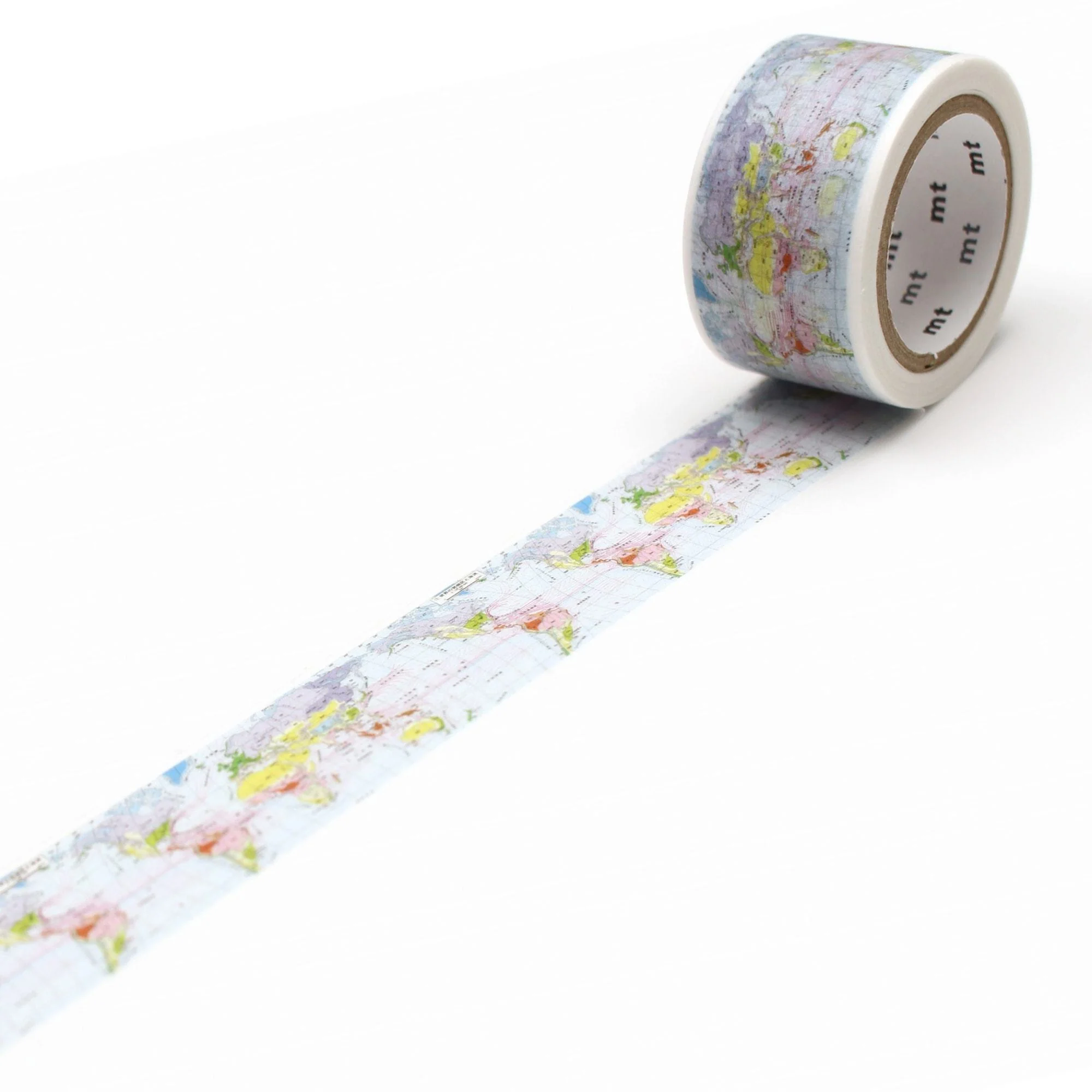 MT Masking Tape EX Washi Tape - World Climates And Oceanic Currents - Image 2