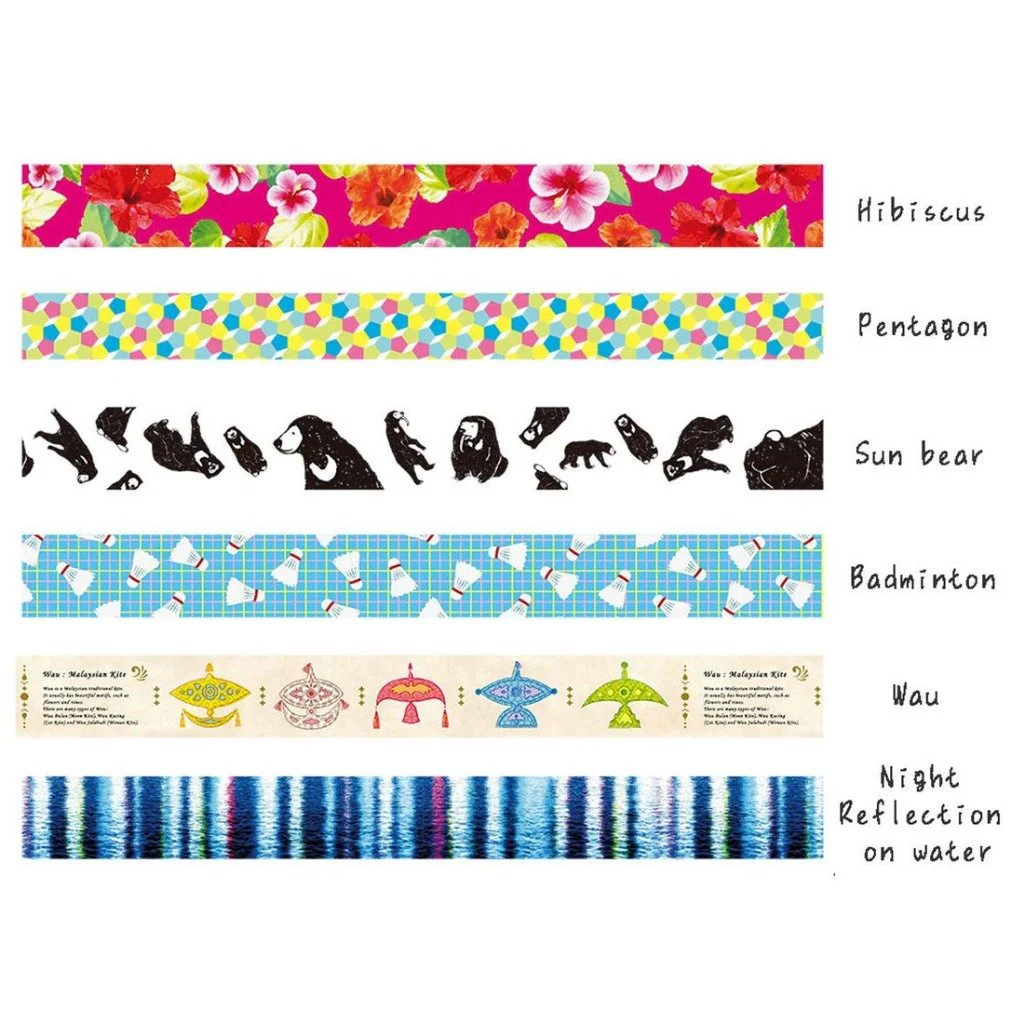 MT Expo KL Limited Edition Washi Tape Pentagon - Image 2