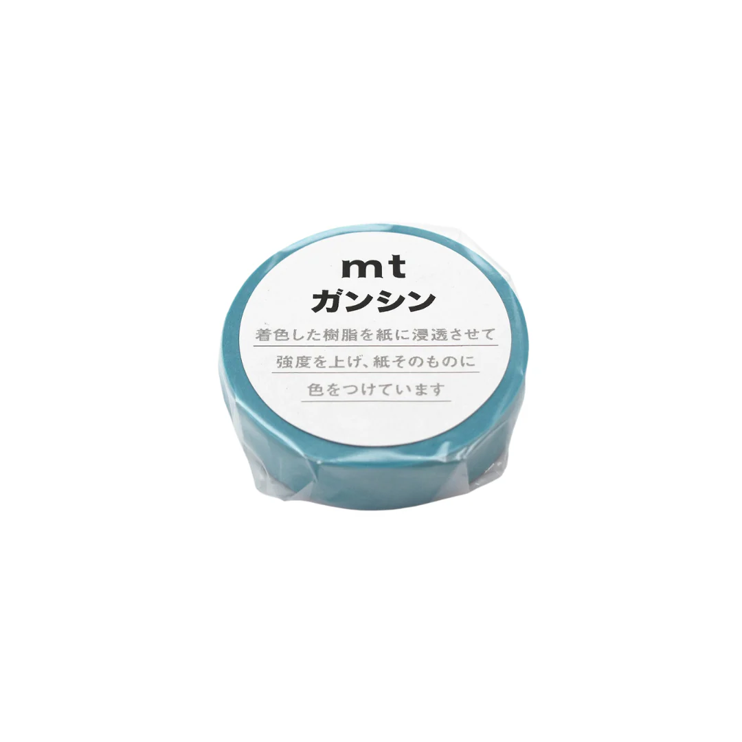 MT Ganshin Washi Tape - Light Blue - Image 2