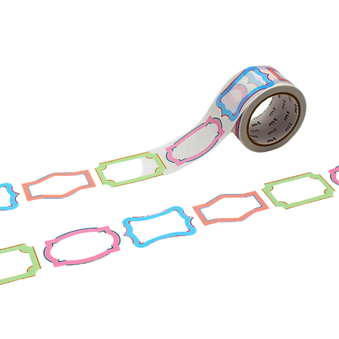 MT KakuKaku Washi Tape - Frame Label
