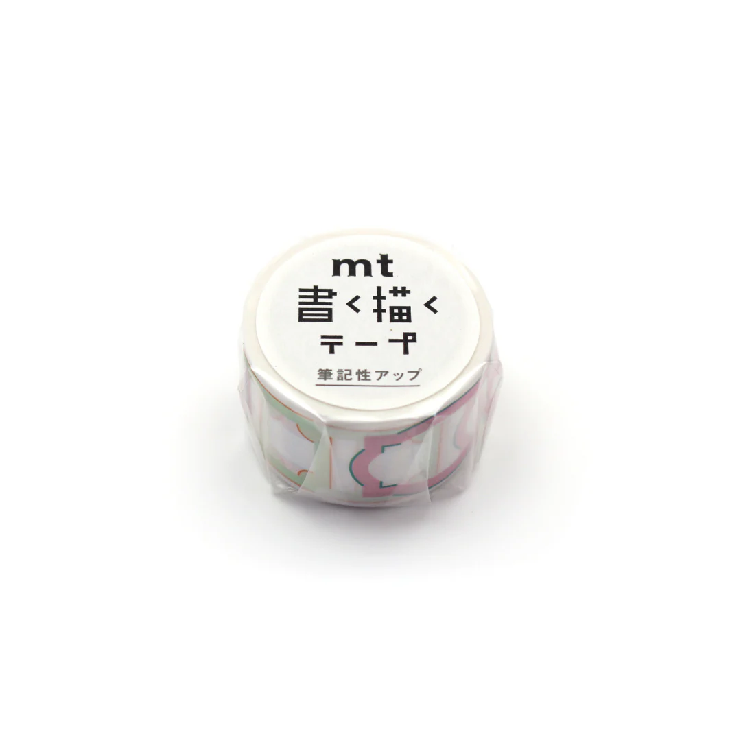 MT KakuKaku Washi Tape - Frame Label - Image 3