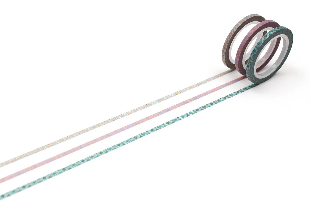 MT Slim Washi Tape - Cross Stitch - Image 3