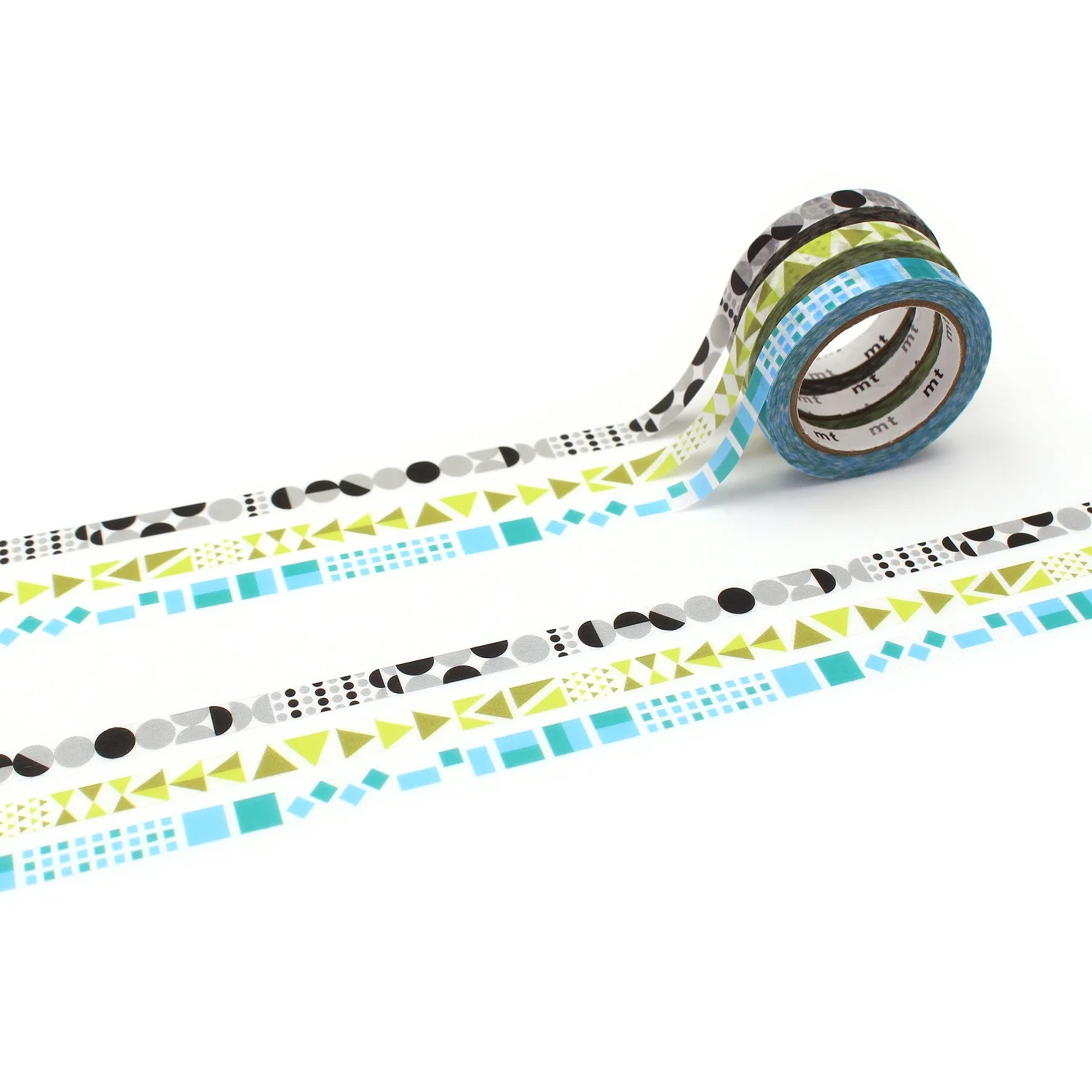 MT Slim Deco Washi Tape - Geometric - Image 2