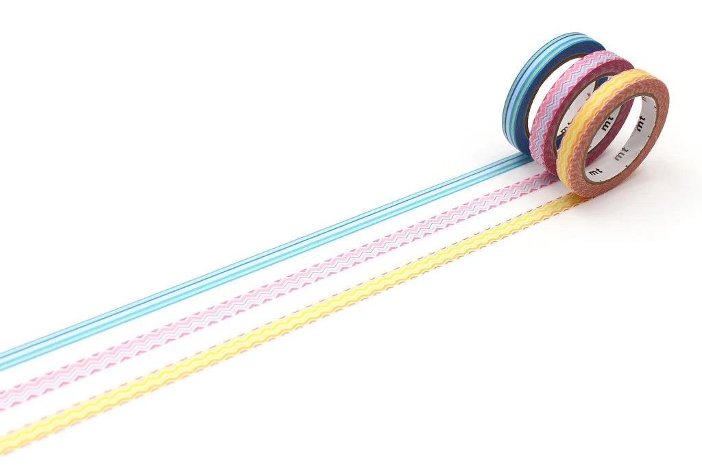 MT Slim Deco Washi Tape - Line - Image 4